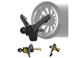 Suporte Para Celular Em Forma De Y Para Ventilador De Carro Universal Com Grampo Adaptador Clampável