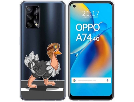 Carcasa Oppo A74 4G TUMUNDOSMARTPHONE Avestruz