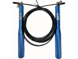 Cuerda para saltar profesional de aluminio BSFIT. Salta hacia la excelencia: mayor velocidad, entrenamiento, cuerda de boxeo, cuerda para saltar (aluminio azul).
