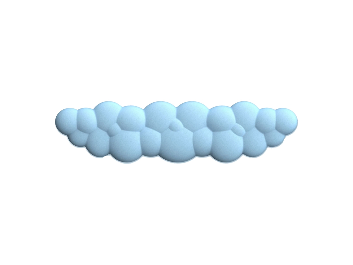 Reposamuñecas Blue Cloud para ratón y teclado