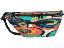 Bolso Bandolera Unisex Tropicallife Estampado Paraguas Japonés Para Hombre Mujer Gran Capacidad Bolso Cruza