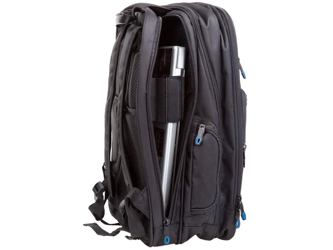 Mochila para Portátil LIGHTPAK Echo Hecha de Nailon Negra