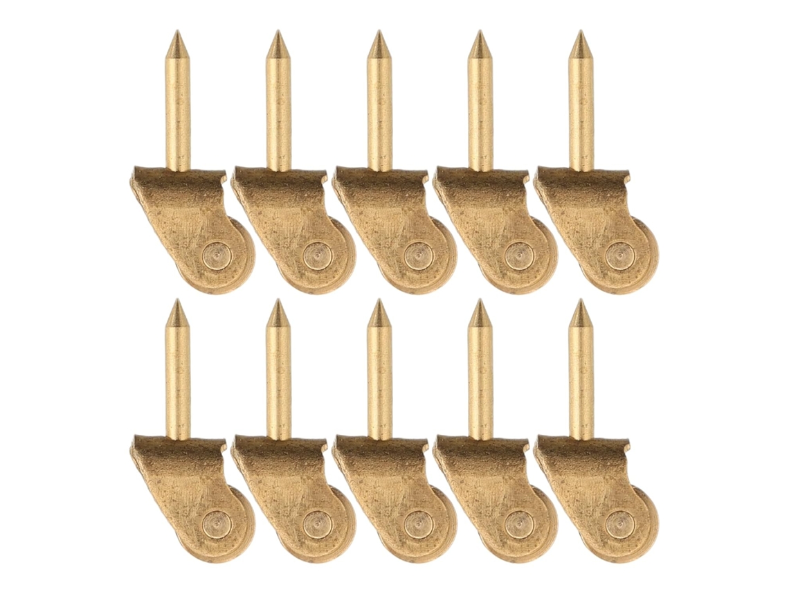 10 Piezas Mini Poleas Armario Accesorios Casas Muñecas