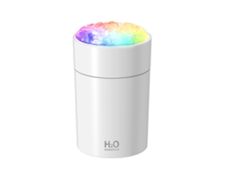 Mini humidificador en aerosol, luz ambiental deslumbrante, portátil, para el hogar, máquina de aroma silenciosa para el coche.