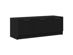 Maison Exclusive - Gabinete De Tv Roble Negro 102 X 35 X 36,5 Cm