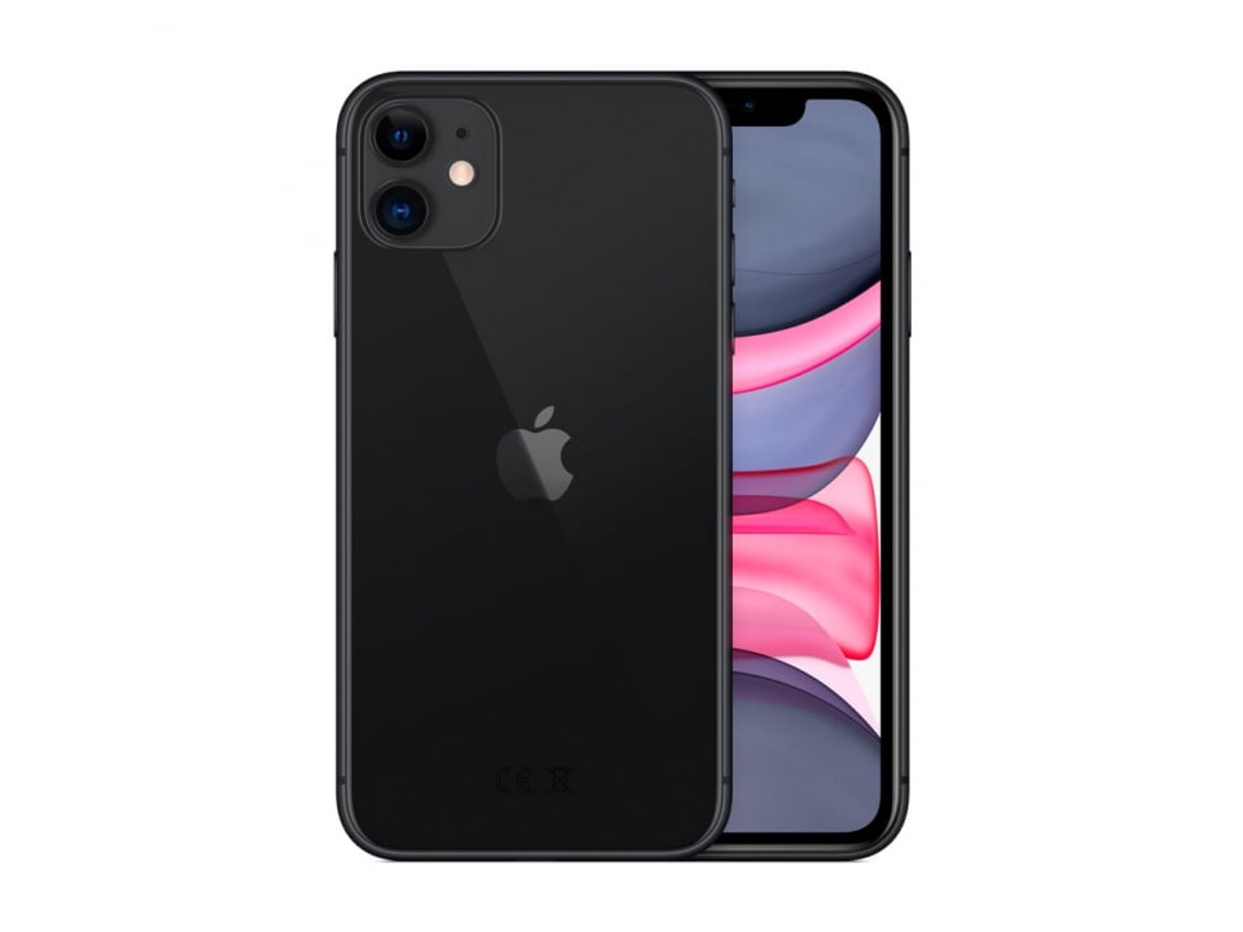APPLE Smartphone Iphone 11 64Gb / Negro / Grado C (Reacondicionado Señales de Uso)