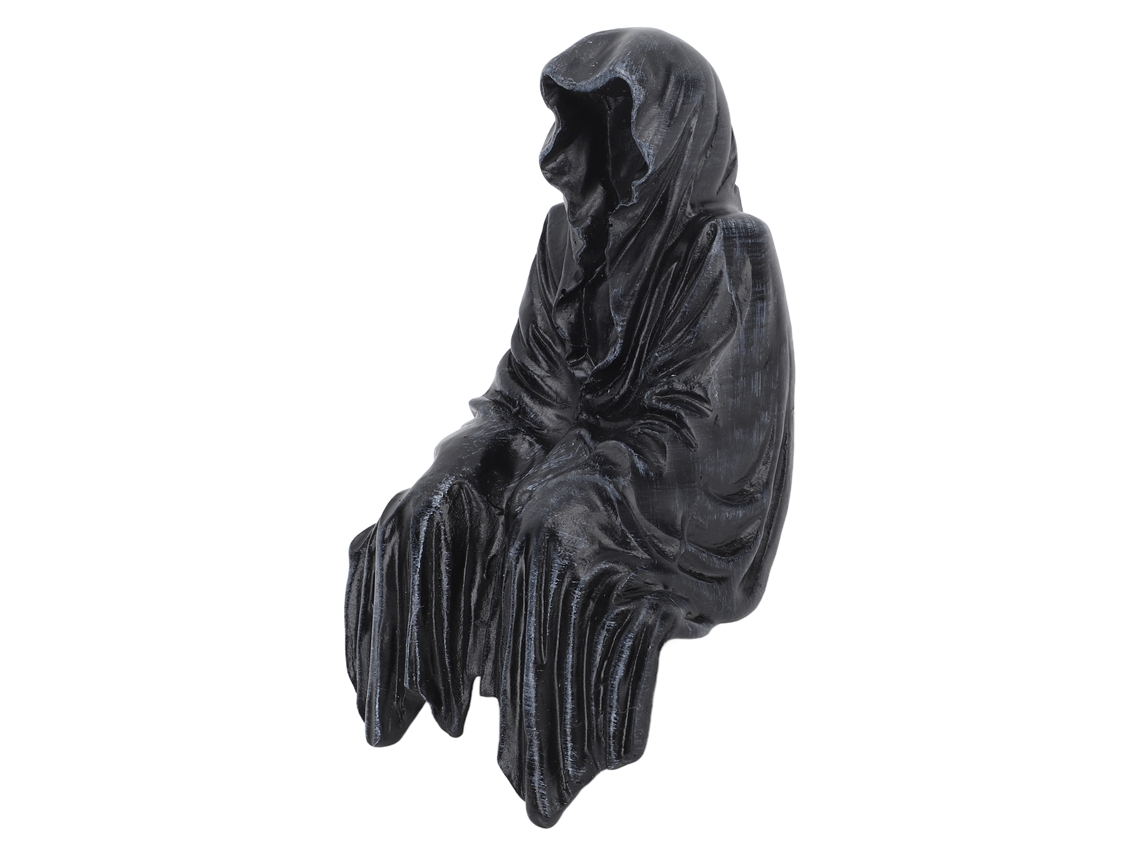 Escultura de resina para jardín al aire libre, decoración de Halloween, estatua para el hogar, figuras, patio, adornos de césped fantasma.