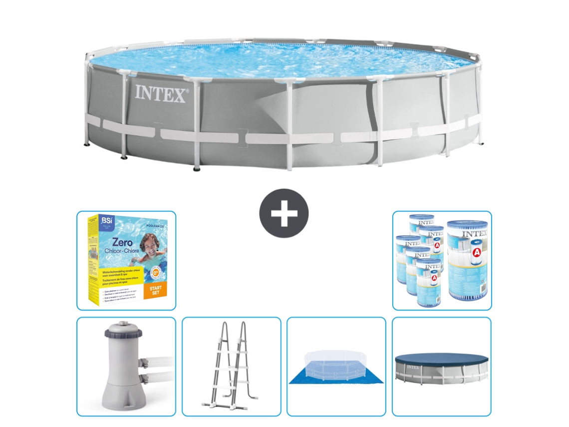 Piscina Tubular INTEX 26724GN-CB47 (14614 L - 457x107cm)