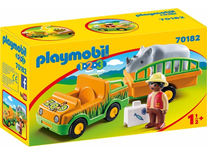 PLAYMOBIL 1.2.3 70182 conjunto de Juguetes