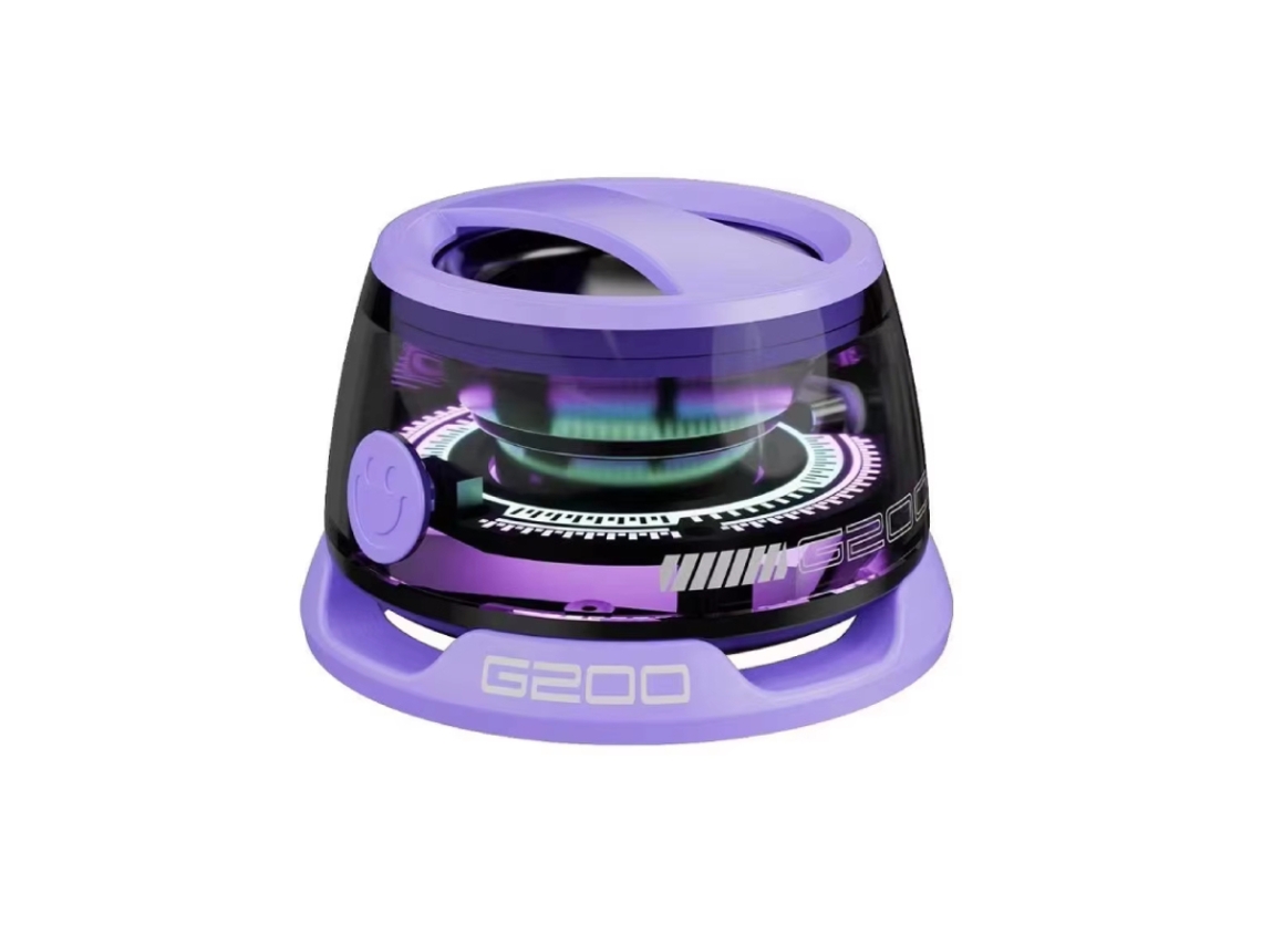 Altavoz Bluetooth Portátil Magnético (morado)