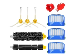 2026-kit De Accesorios Para Roomba 600 Series - 10 Piezas: Cepillos Laterales, Filtros, Cepillo Cerda Y Herramientas De Limpieza