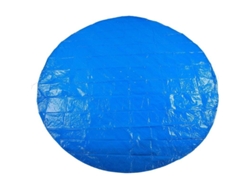 Cubierta Redonda Impermeable Para Piscina Linjou De Pe, Protege Contra La Lluvia Y El Polvo, 2,5 X 3,4 M.