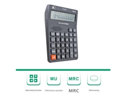 Calculadora De Escritorio De 12 Dígitos Con Gran Pantalla Lcd, Botones Grandes, Alimentación Solar Y Por Batería, Ideal Para La Escuela, La Oficina, El Hogar, Estudiantes Y Contadores.