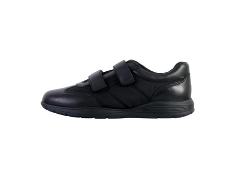 Zapatillas de Hombre GEOX Piel Negro (45)
