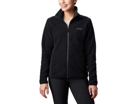 Abrigo Polar para Mujer COLUMBIA Panorama Negro para Montaña (XL)