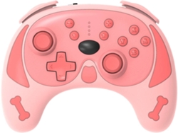 Mando Inalámbrico Compatible con Mando Ps4 Works Gamepad y Joystick Compatiblepink YIZHOOD
