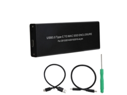 Caja Externa Para Disco Duro Usb 3.0 Tipo C Ssd A Caja De Disco Externo Para Macbook Air/pro 2013-2017