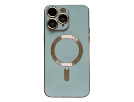 Lente para Telefono Mobile Phone Cases Magsafe Plating With para iPhone 11 Pro Max Piel Sintética Verde