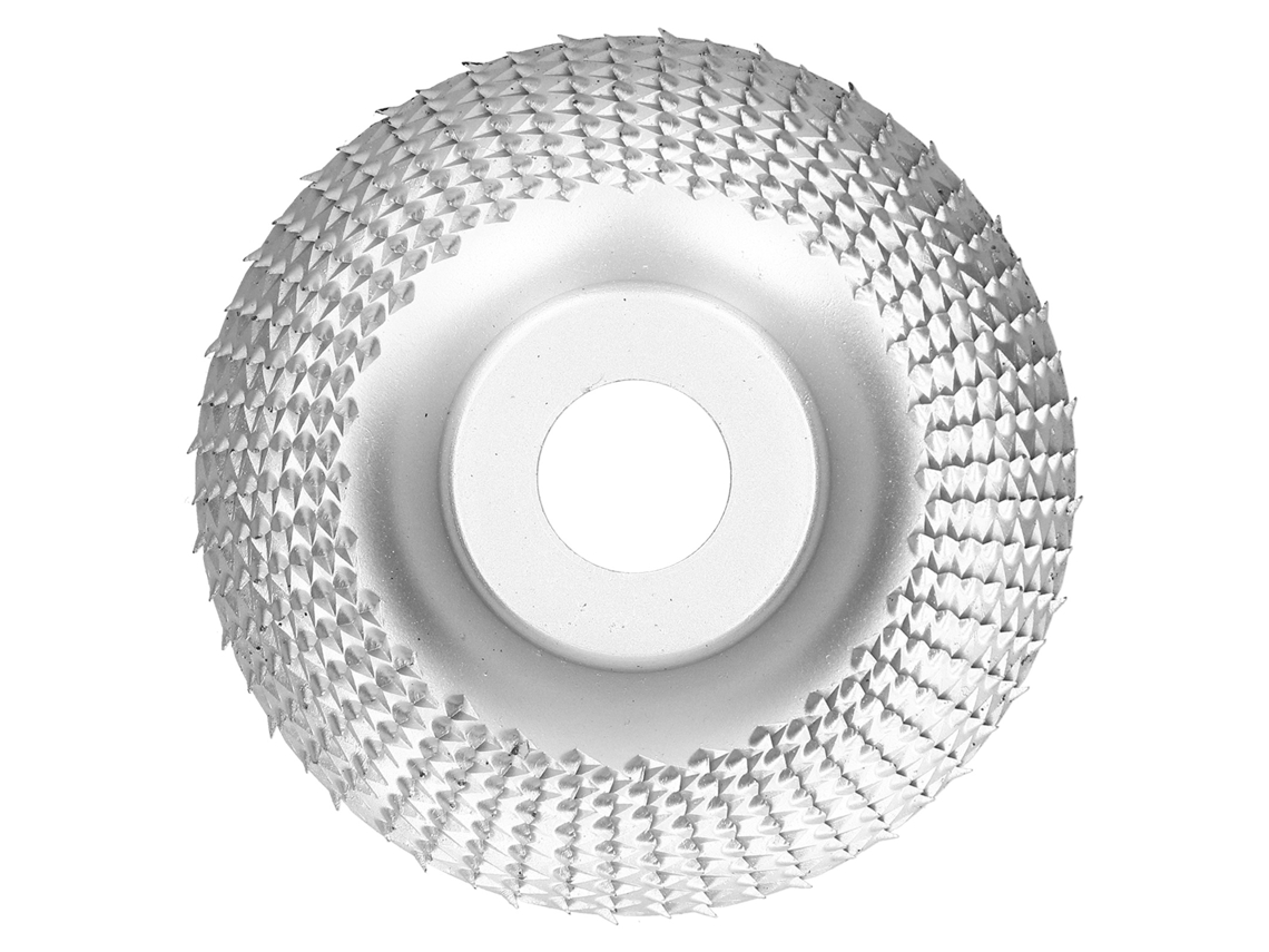 Disco Abrasivo Para Grabado En Madera Con Amoladora Angular, 100 Mm, Acero Al Carbono.