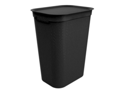 Cesto para la Ropa ROTHO Brisen (Negro - Plástico - 50 L)