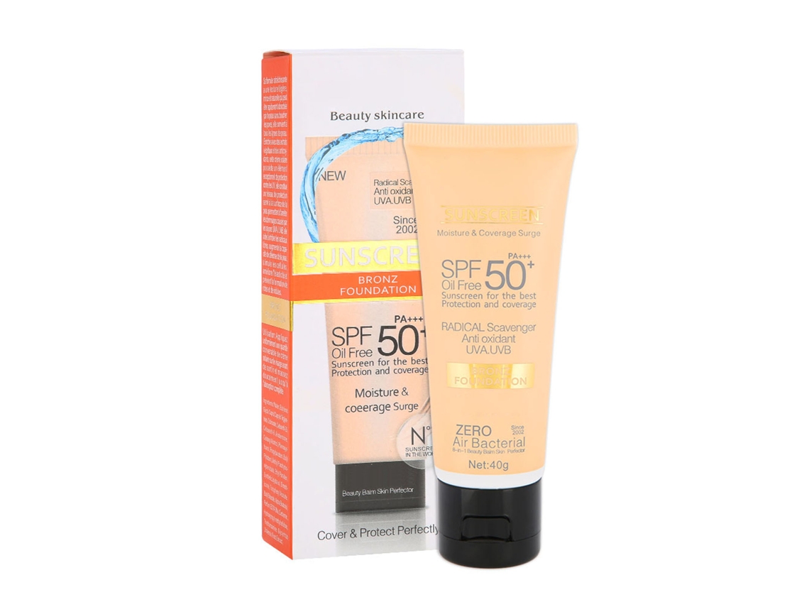 Crema Protectora Solar Con Efecto Iluminador, Protege Contra El Sol Y Los Rayos Uv.