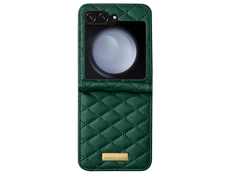 Funda para Samsung Galaxy Z Flip 5 AVIZAR Piel Verde