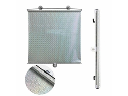 2026-2pcs Cortinas De Enrollable Con Ventosas Para Bloquear Luz Uv Y Calor Para Coche Y Hogar