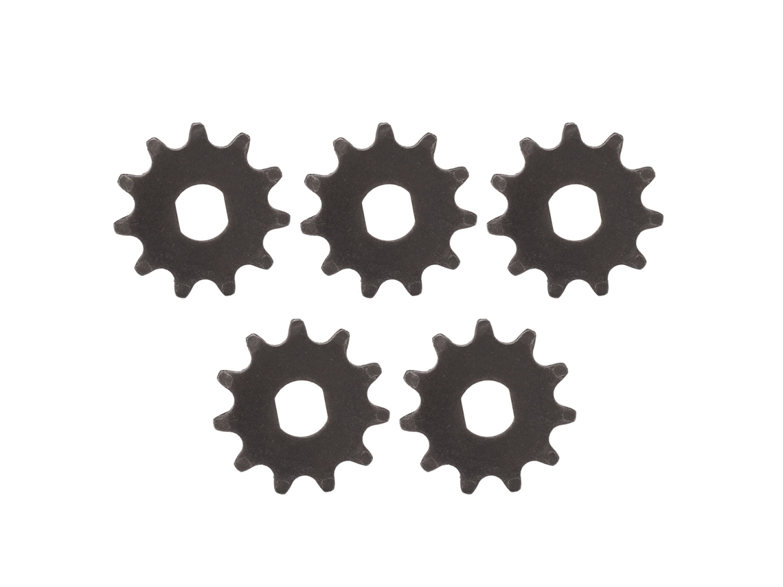 2026-5 Pcs Piñón Delantero T8f 11t De Acero Resistente Para Patinete Eléctrico 43cc 47cc 49cc