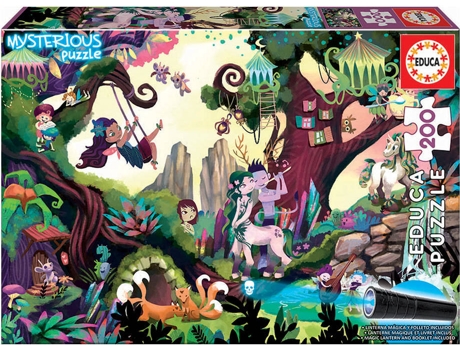 Puzzle EDUCA 200 Bosque Mágico (Edad Mínima: 6 Años - 200 Piezas)