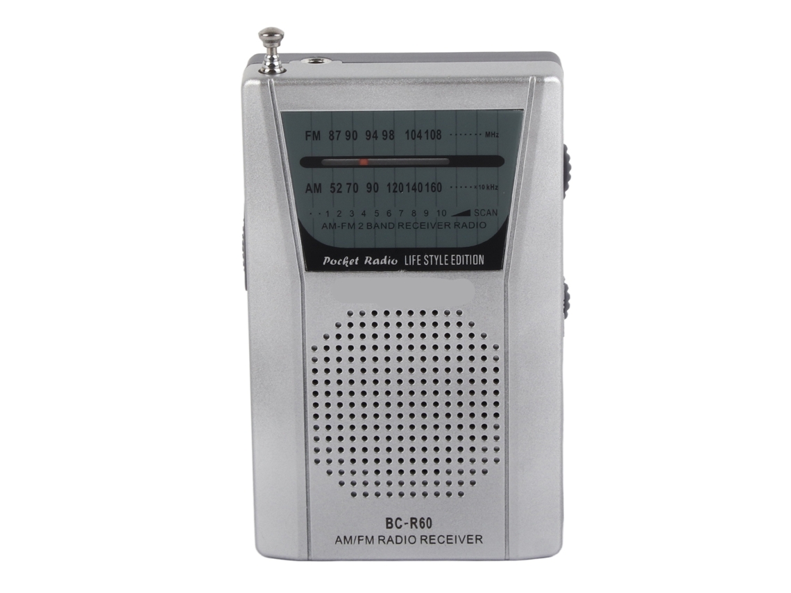 Mini Radio Digital Portátil De Bolsillo Am/fm Con Función De Memoria Y Fácil Sintonización.