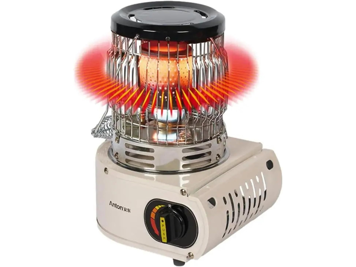 Poêle Chauffant Multifunction, Poêle À Rôtir, Camping, Brûleur Gaz, Randonnée, Poêles Fendus
