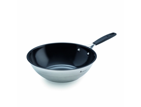 Sartén Wok Masterpro SMART MP Negro/Plateado Aluminio Forjado Ø 28 cm