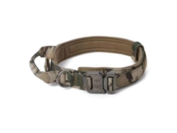 Collar Táctico Militar Para Perros Medianos Y Grandes Ajustable Con Mango De Control Kuk Xl Camuflaje