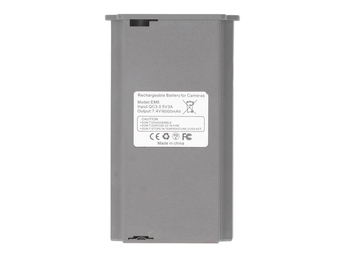 Batería Recargable De 6000 Mah Para La Cámara Celular Tactacam Reveal X Gen 2.0 X Pro Xb Sk Trail