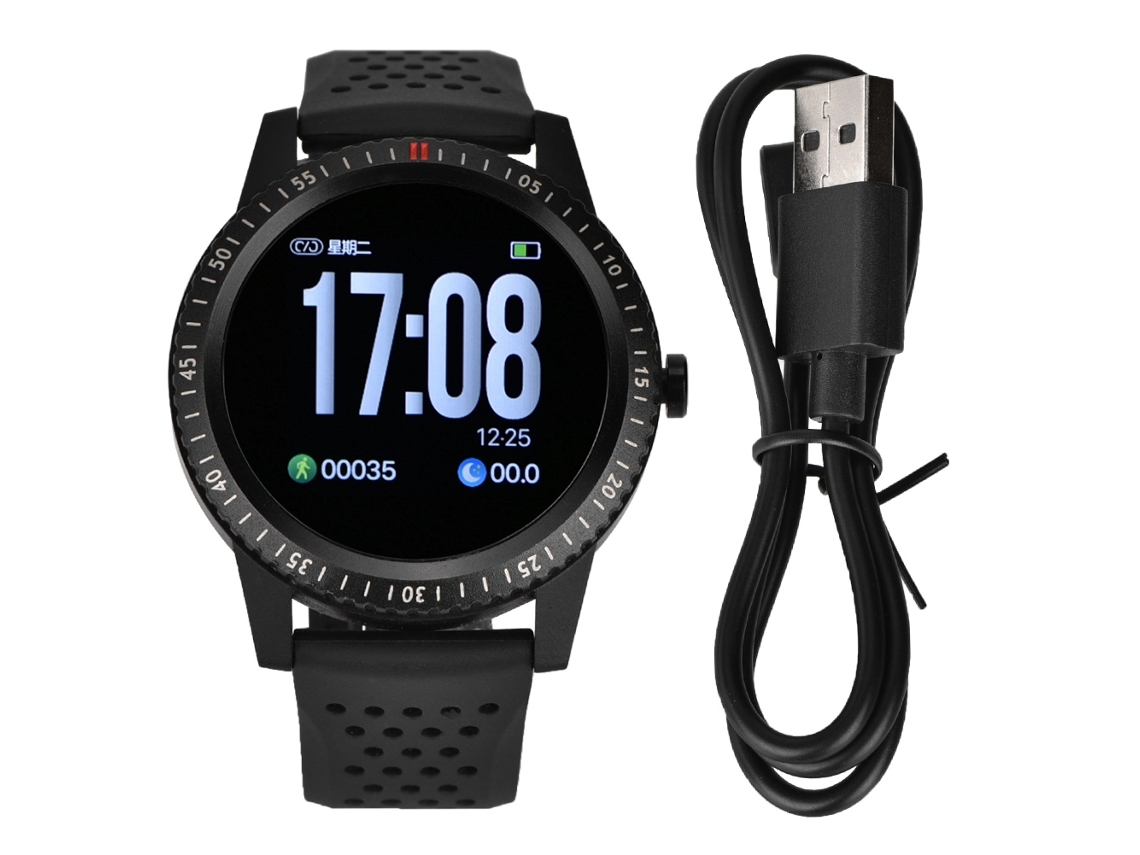 Monitor De Frecuencia Cardíaca Y Presión Arterial, Reloj Inteligente Impermeable Con Sensor G Y Contador De Pasos