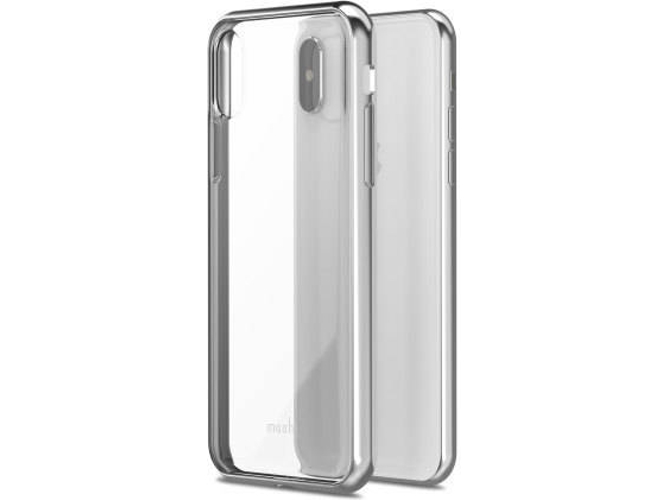 Carcasa iPhone XS Max MOSHI Vitros Plateado