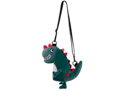Mochila de peluche de dinosaurio para niños, diseño de dinosaurio de dibujos animados