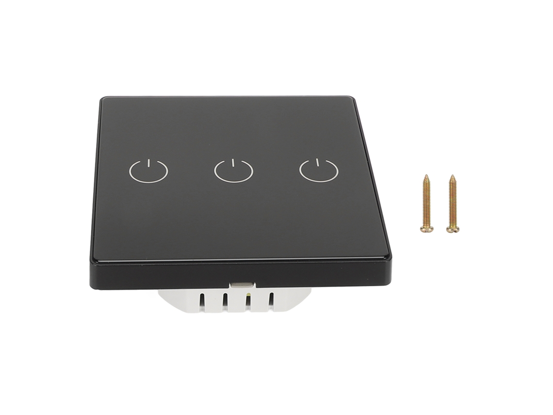 Interruptor De Pared Inteligente Con Control Por Voz Y Mando A Distancia Inalámbrico Para Uso En Exteriores 100-240v
