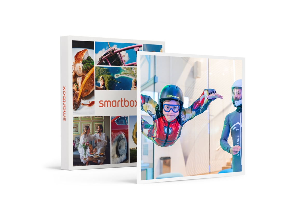 Caja Regalo SMARTBOX Windobona Túnel de Viento Madrid: 2 Vuelos de 1 Minuto para 1 Niño de 4 a 12 Años