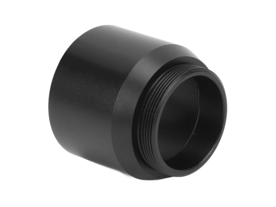 NEVEANCE Adaptador de ocular para telescopio para astrofotografía, montura C a adaptador de cámara de video de 1,25 pulgadas, rosca de filtro estándar de 1,25 