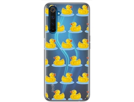 Carcasa Realme 6 Pro TUMUNDOSMARTPHONE Dibujos Transparente Multicolor