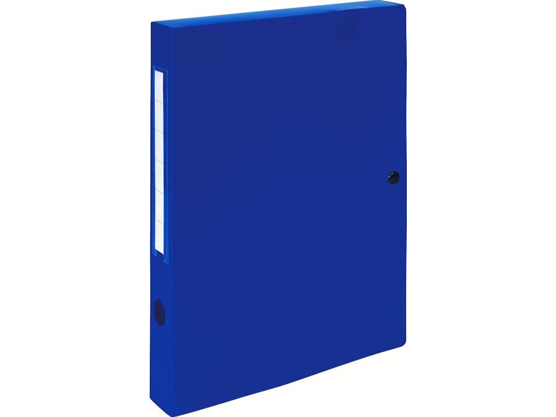 EXACOMPTA 54632E Archivador Organizador Polipropileno Pp Azul