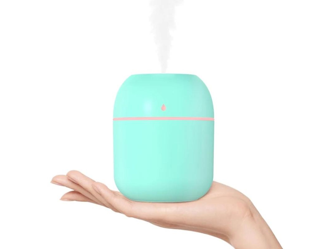 Humidificador Pequeño Portátil Humidificador De Mesa Personal Usb Para Coche Sala De Oficina Habitación Apagado Automático 2 Modos De Yizhood
