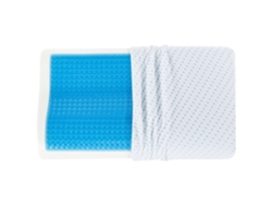 Almohada viscoelástica BELIANI Kangto de Poliéster Blanco 50x30x10
