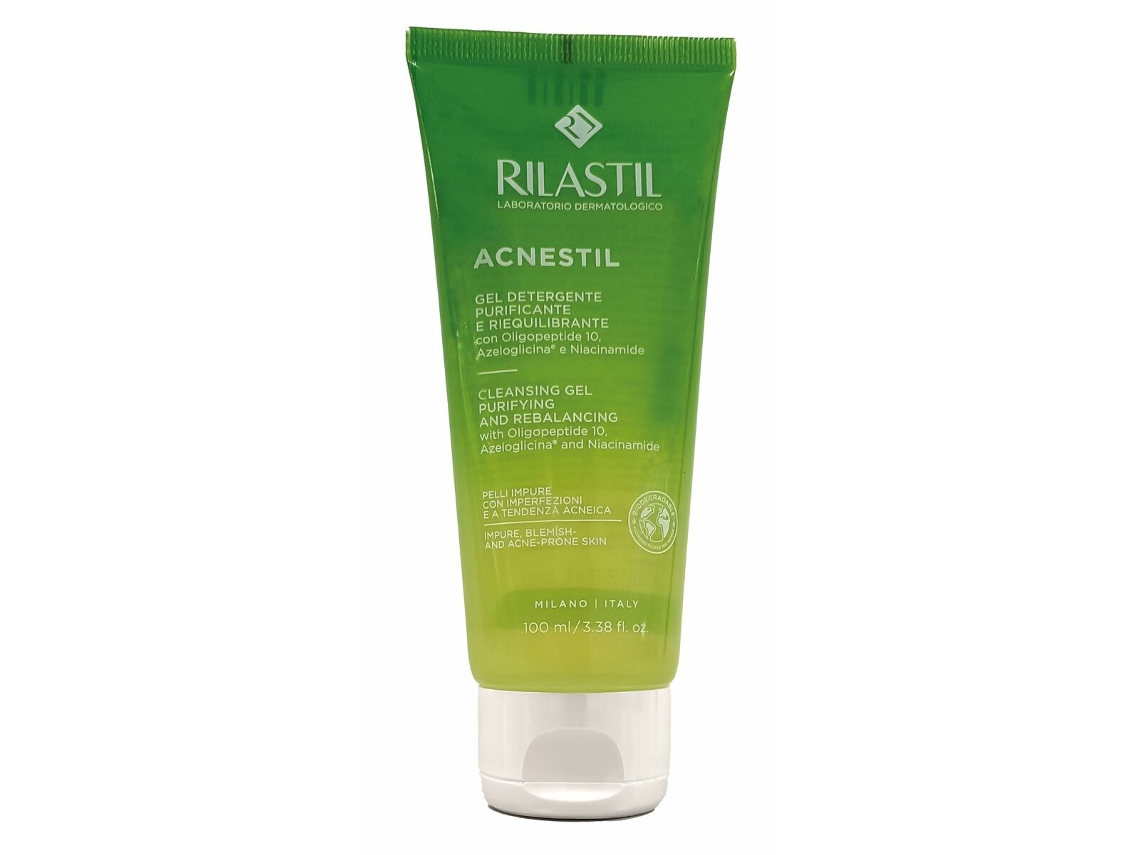 Gel limpiador facial Rilastil Acnestil (100 ml para pieles con tendencia acneica)