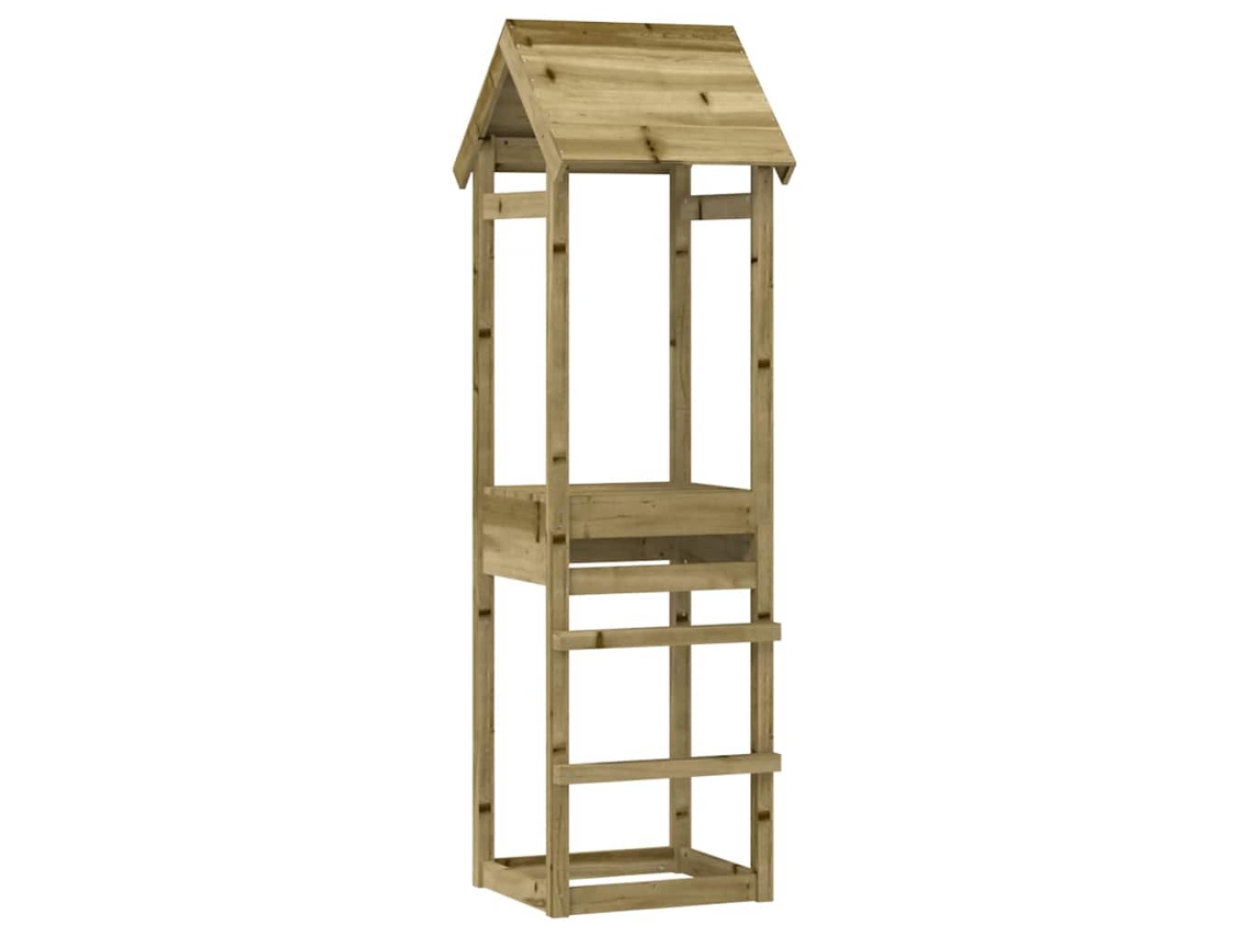 Torre De Juegos VIDAXL Marrón Madera (53x46.5x194 cm)