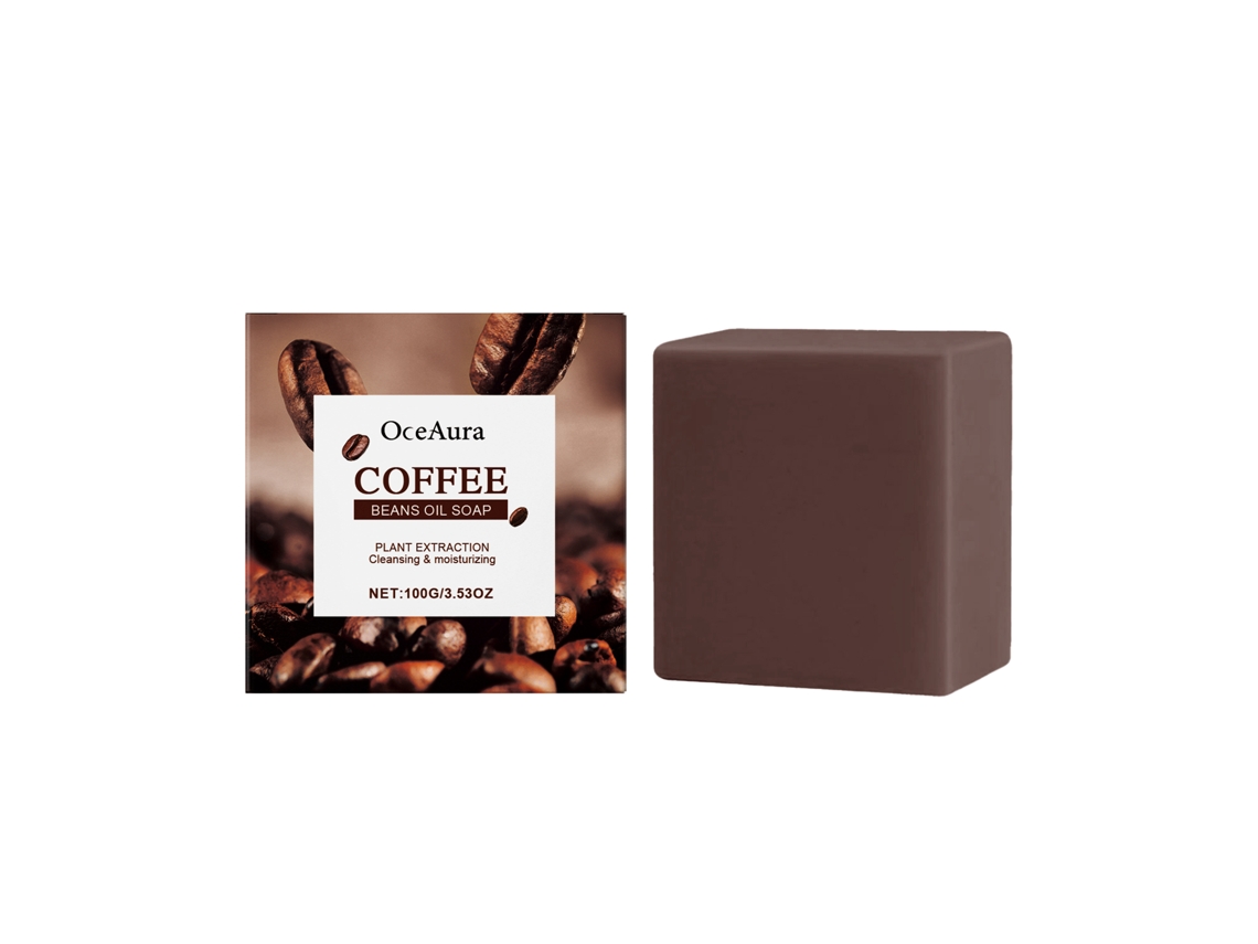 Jabón de aceite esencial de café para el cuidado de la piel