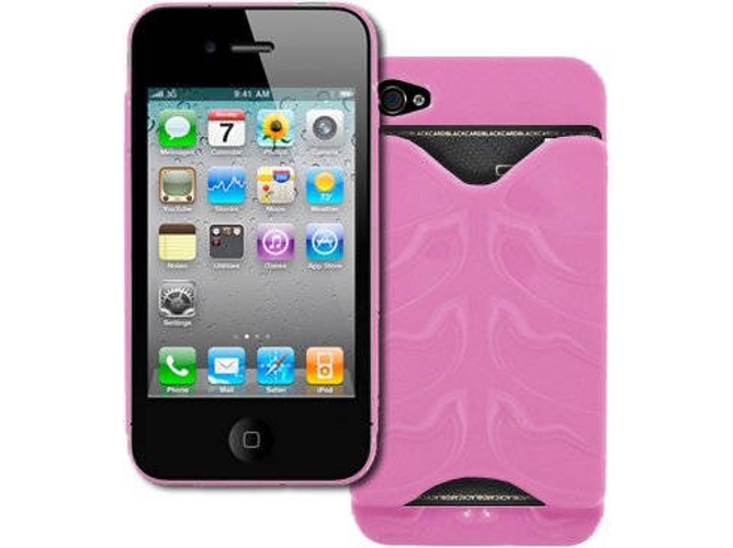 Funda iPhone 4, 4s EMPIRE 8APKIPN4 Rosa