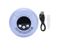 Aparador De Unhas Elétrico Automático Recarregável Com Polidor Lcd Portátil Para Bebê E Casa Roxo