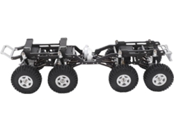 Chasis De Fibra De Carbono Para Coche Rc Scx24 - Kit De Adaptación Ligero